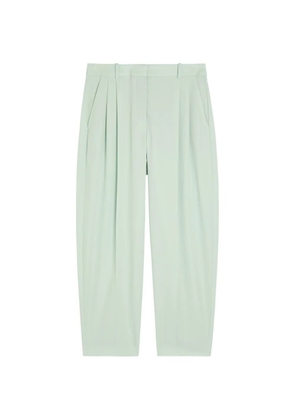 Stella McCartney pleated tapered trousers - Green