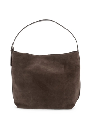 Liviana Conti suede shoulder bag - Brown