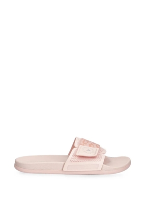 adidas by Stella McCartney leopard-print touch-strap sandals - Pink