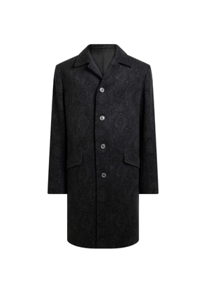 ETRO Arnica jacquard coat - Black