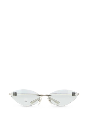 Balenciaga Nano Cat rimless cat-eye sunglasses - Silver