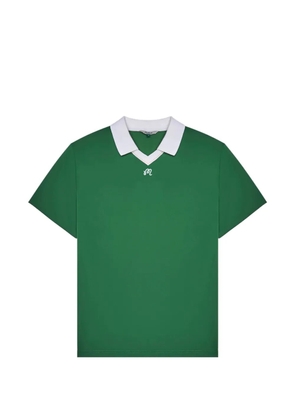 Malbon Golf Barrio logo-embroidered T-shirt - Green