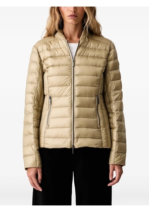 Armani Exchange quilted hooded jacket - Neutrals