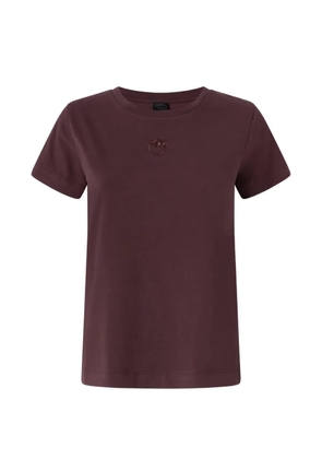 PINKO Love Birds-embroidered T-shirt