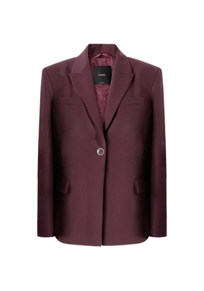 PINKO polka-dot panel blazer - Red