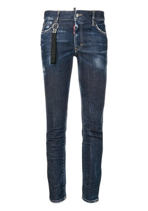 DSQUARED2 skinny boyfriend jeans - Blue