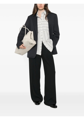 Nº21 pleated wide-leg trousers - Black