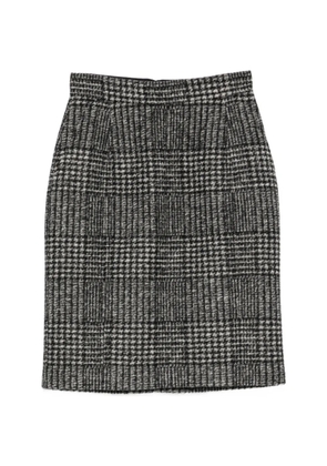 Nº21 Prince of Wales check skirt - Grey