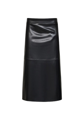 'S Max Mara zip-up straight midi skirt - Black