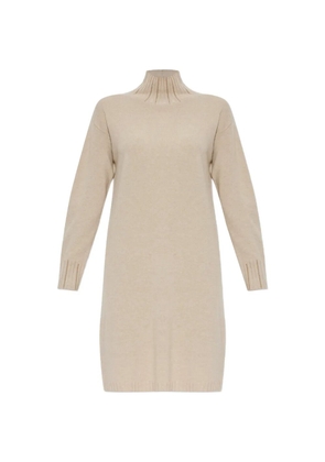 Fabiana Filippi sequin-embellished high-neck midi dress - Neutrals