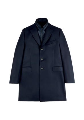 Fay Double Coat internal-gilet coat - Blue