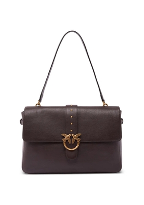 PINKO Love Birds stud-embellished shoulder bag - Brown