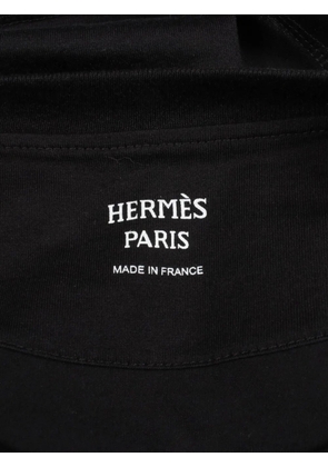 Hermès Pre-Owned 2010s short-sleeved dress - Black