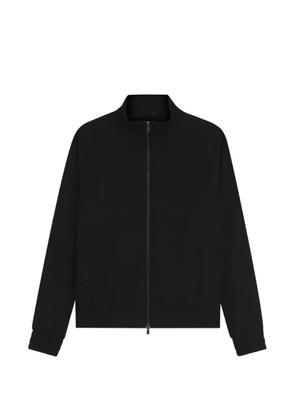 BOSS P-Hanry slim-fit jacket in cotton-blend ponte jersey - Black