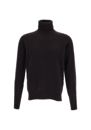 Drumohr roll-neck knitted sweater - Brown