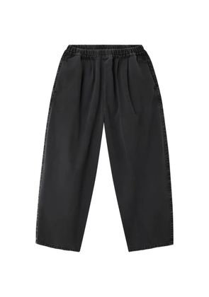 American Vintage Jazy pleated elasticated-waist trousers - Black