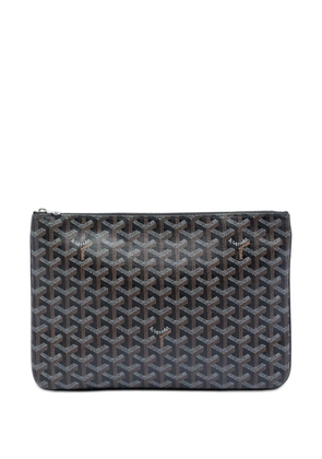 Goyard Pre-Owned 2017 Goyardine Senat MM clutch bag - Black