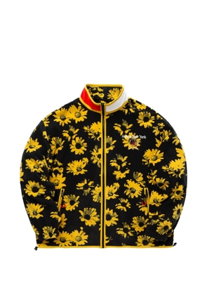 Awake NY x Tommy Hilfiger sunflower-print fleece jacket - Black