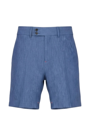 Isaia tailored shorts - Blue