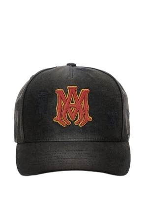 AMIRI MA Outline canvas hat - Black