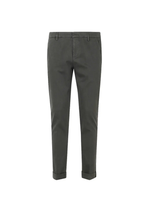 DONDUP cotton chino trousers - Green