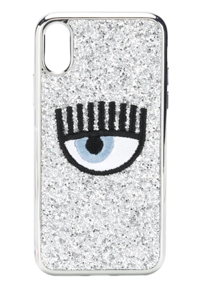 Chiara Ferragni Flirting iPhone X case - Silver
