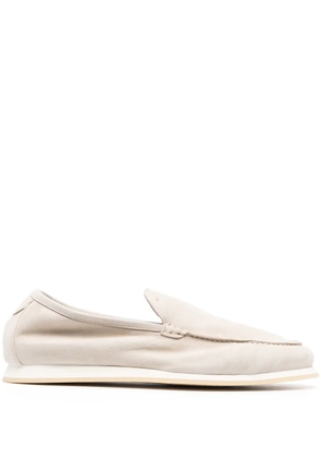 Fedeli slipper suede loafers - Neutrals