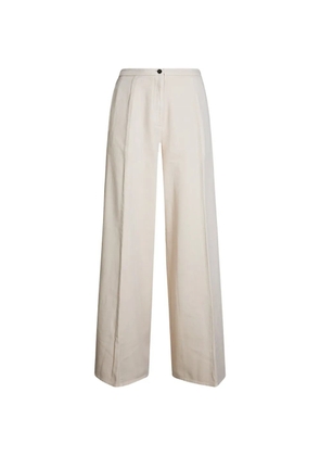 Forte Forte button-fastening trousers - Neutrals