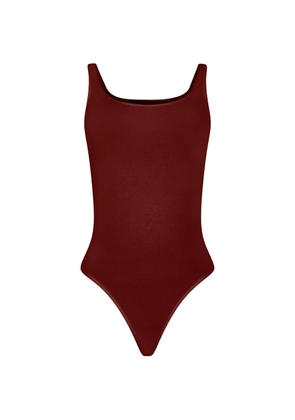Wolford Jamaika scoop-neck bodysuit - Red