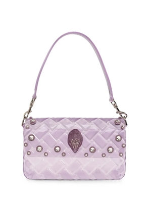 Kurt Geiger London Jelly Kensington crystal-embellished shoulder bag - Purple