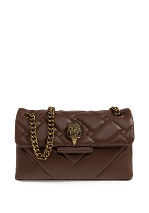 Kurt Geiger London Kensington quilted leather shoulder bag - Brown