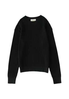 Studio Nicholson Arda ribbed-knit sweater - Black