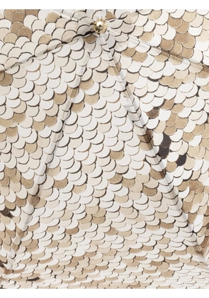 Moschino sequin-print umbrella - Neutrals