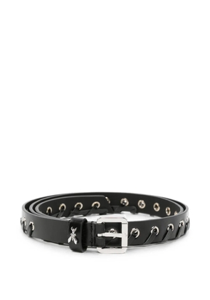 Patrizia Pepe logo-detail belt - Black