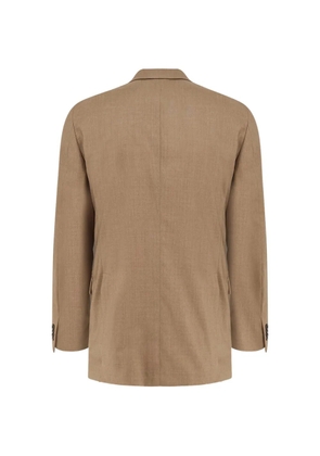 Boglioli single-breasted wool suit - Brown