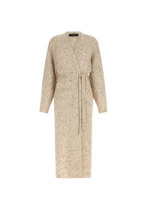 Fabiana Filippi Donegal belted V-neck cardigan - Neutrals