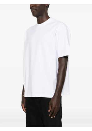 Diesel embroidered-logo T-shirt - White