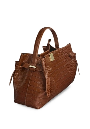 Yuzefi mini Gyoza tote bag - Brown