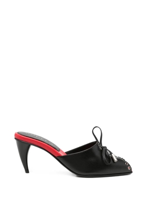 Alexander McQueen lace-up open-toe sandals - Black