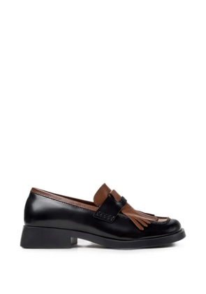 Camper Twins fringed loafers - Black