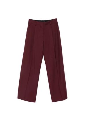 Proenza Schouler pleated wide-leg trousers - Red