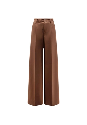 Hevo pleated-design trousers - Brown
