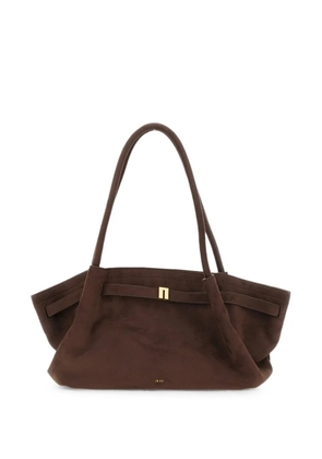 JW Pei logo-plaque tote bag - Brown