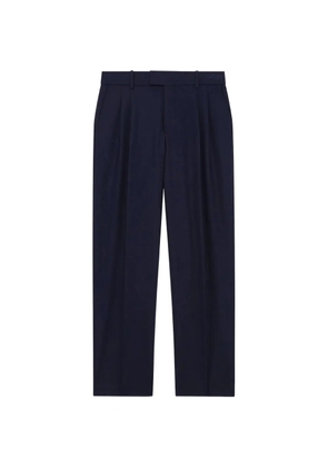 Drôle De Monsieur pleated trousers - Blue