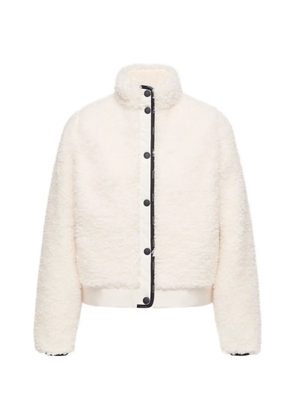 Moncler fleece zip-up jacket - Neutrals