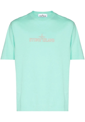 Stone Island logo-print short-sleeve T-shirt - Green