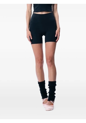 God Save Queens high-waisted shorts - Silver