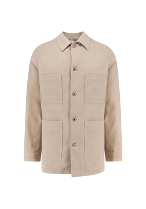 Hevo Castelluccio four-pocket shirt jacket - Neutrals
