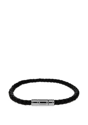 TOM FORD braided leather bracelet - Black