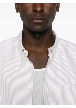A.P.C. striped shirt - White